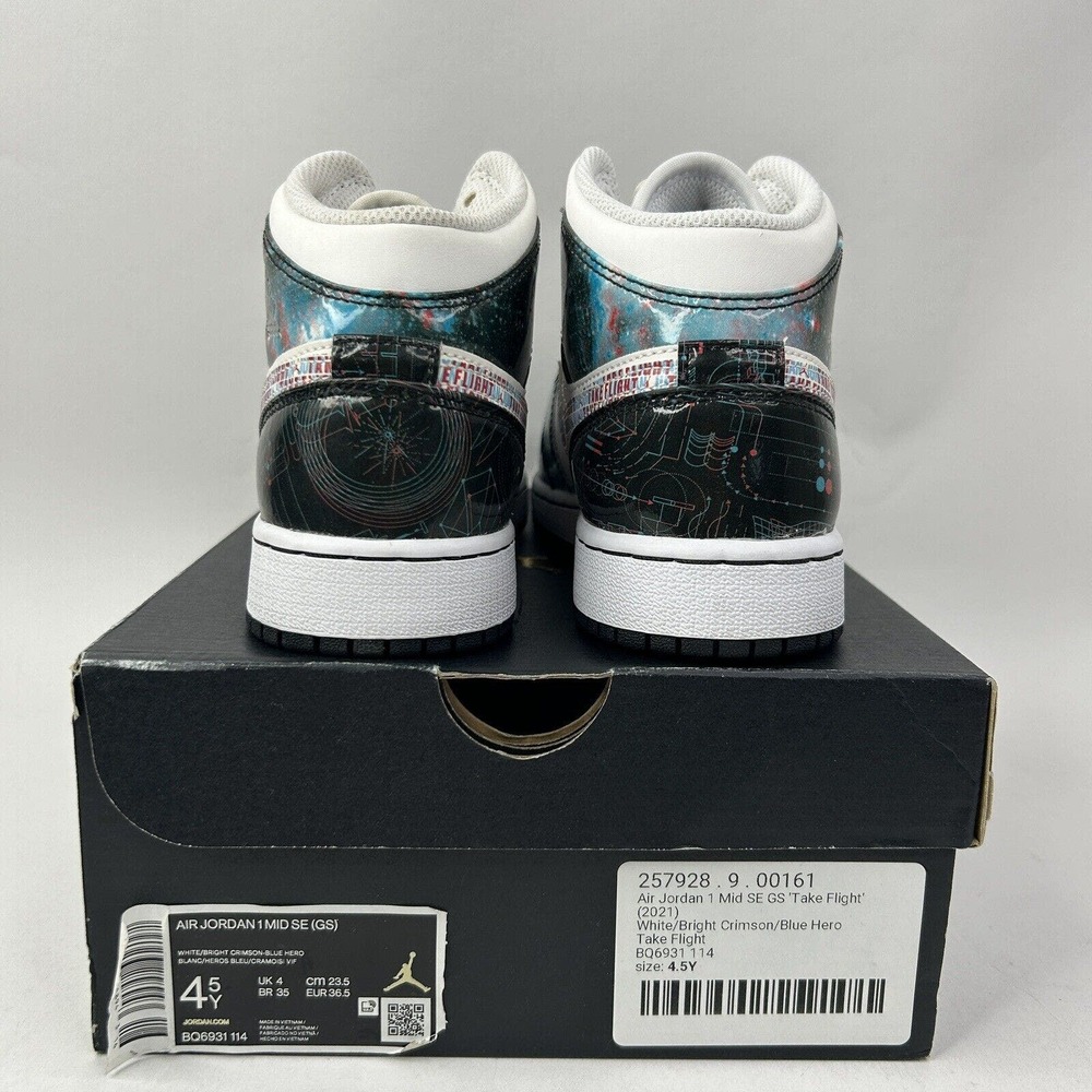 Nike Shoes Air Jordan 1 Mid SE GS “Take Flight” 2024 - Picture 4 of 5